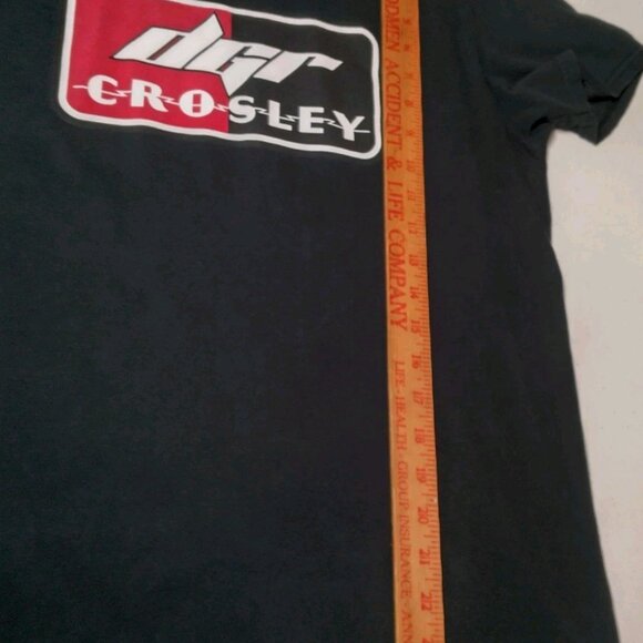NASCAR DGR Crosley Racing Shirt Men Medium Black Graphic Race T Motorsports - Picture 5 of 5